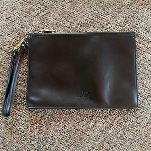 Love Moschino Black Wristlet Pouch